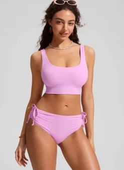 Supportive Modest Wide Straps Bikini Top