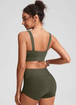 Supportive Modest Wide Straps Bikini Top