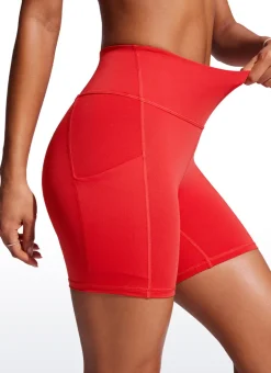 Swim Board High Rise Liner Pocket Shorts 6''