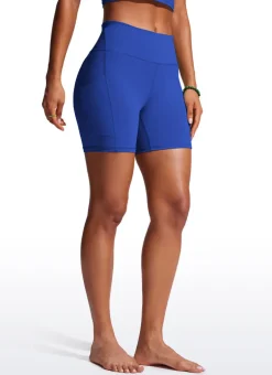 Swim Board High Rise Liner Pocket Shorts 6''