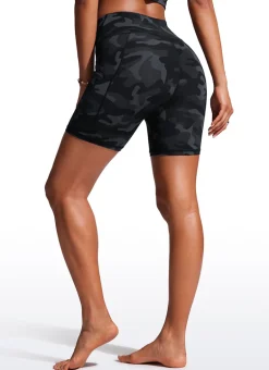 Swim Board High Rise Liner Pocket Shorts 6''