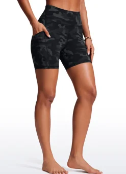 Swim Board High Rise Liner Pocket Shorts 6''