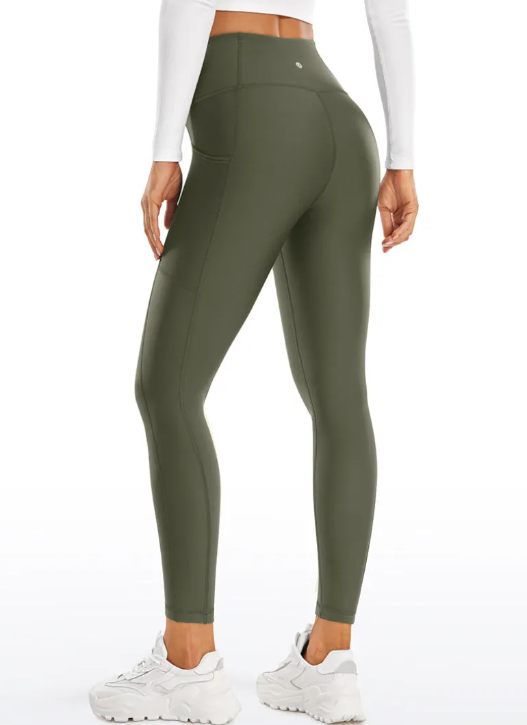 Thermal Fleece Lined Pocket Legging 25''