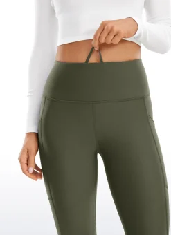 Thermal Fleece Lined Pocket Legging 25''