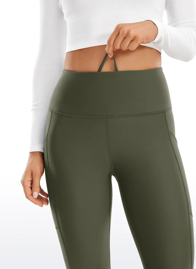 Thermal Fleece Lined Pocket Legging 25''