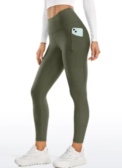 Thermal Fleece Lined Pocket Legging 25''