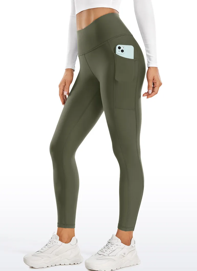 Thermal Fleece Lined Pocket Legging 25''