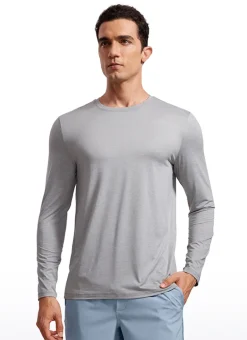Ultralight Crewneck Long Sleeves Shirts