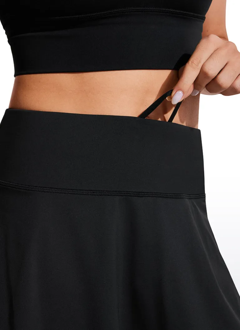 UPF 50+ High Rise Flowy Skirt 14''