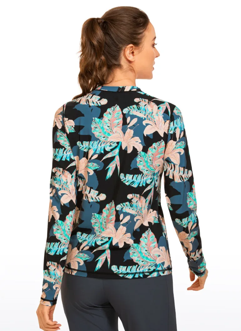 UPF 50+ Rash Guard Long Sleeve