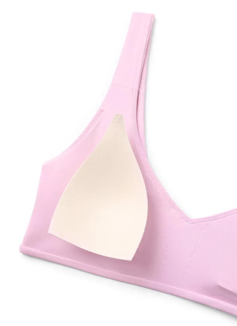 V Neck Bikini Padded Tops