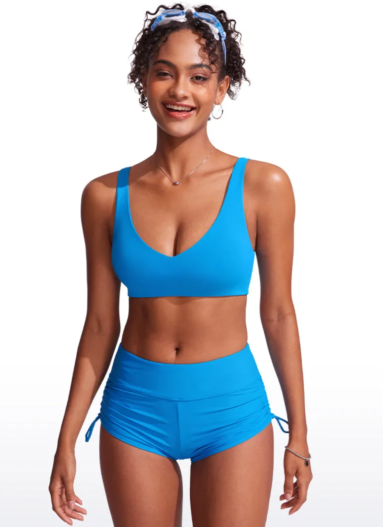 V Neck Bikini Padded Tops