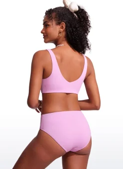 V Neck Bikini Padded Tops