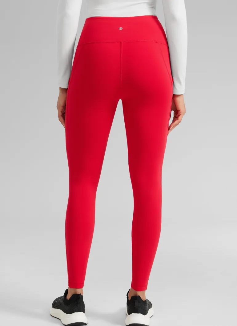 Water Resistant Fleece Lined Pocket Legging 28"