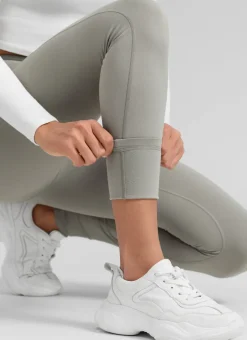 Water Resistant Fleece Lined Pocket Legging 28