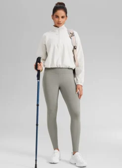 Water Resistant Fleece Lined Pocket Legging 28
