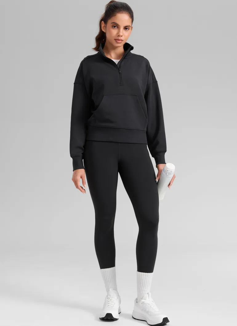 Water Resistant Fleece Lined Pocket Legging 28"