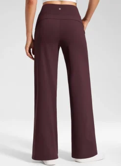 Wide Leg Faux Fly Pocket Pant 30"