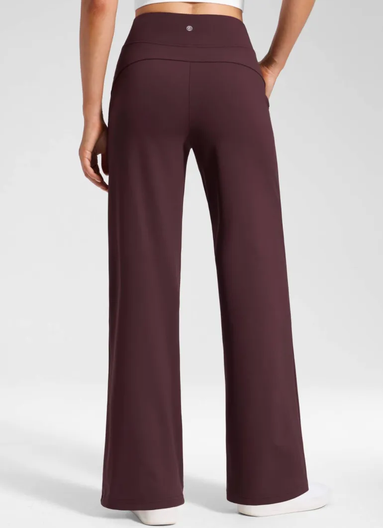 Wide Leg Faux Fly Pocket Pant 30"
