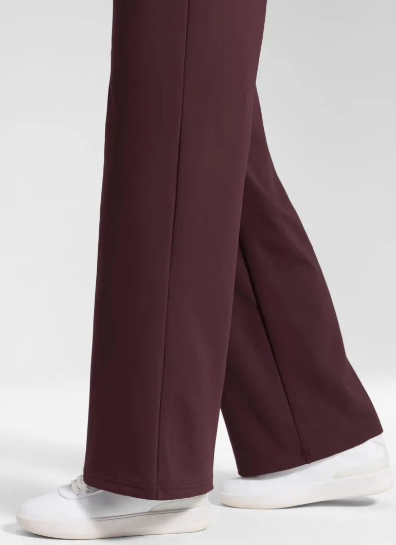 Wide Leg Faux Fly Pocket Pant 30"