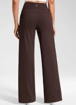 Wide Leg Faux Fly Pocket Pant 30