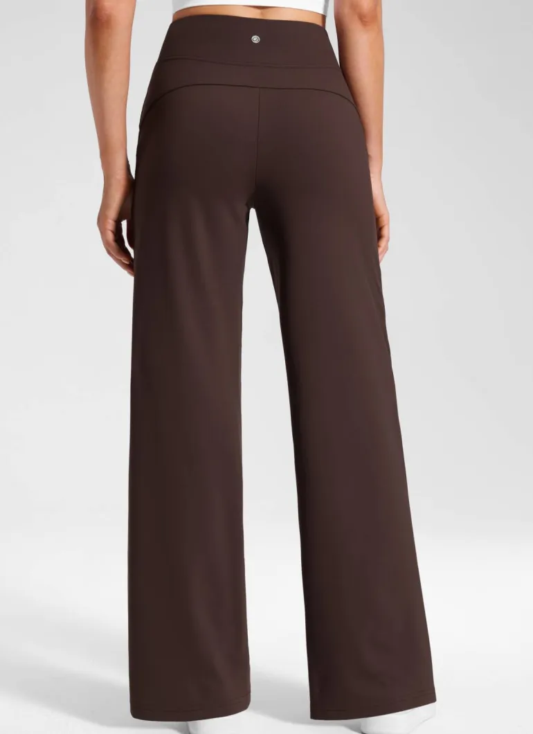 Wide Leg Faux Fly Pocket Pant 30"