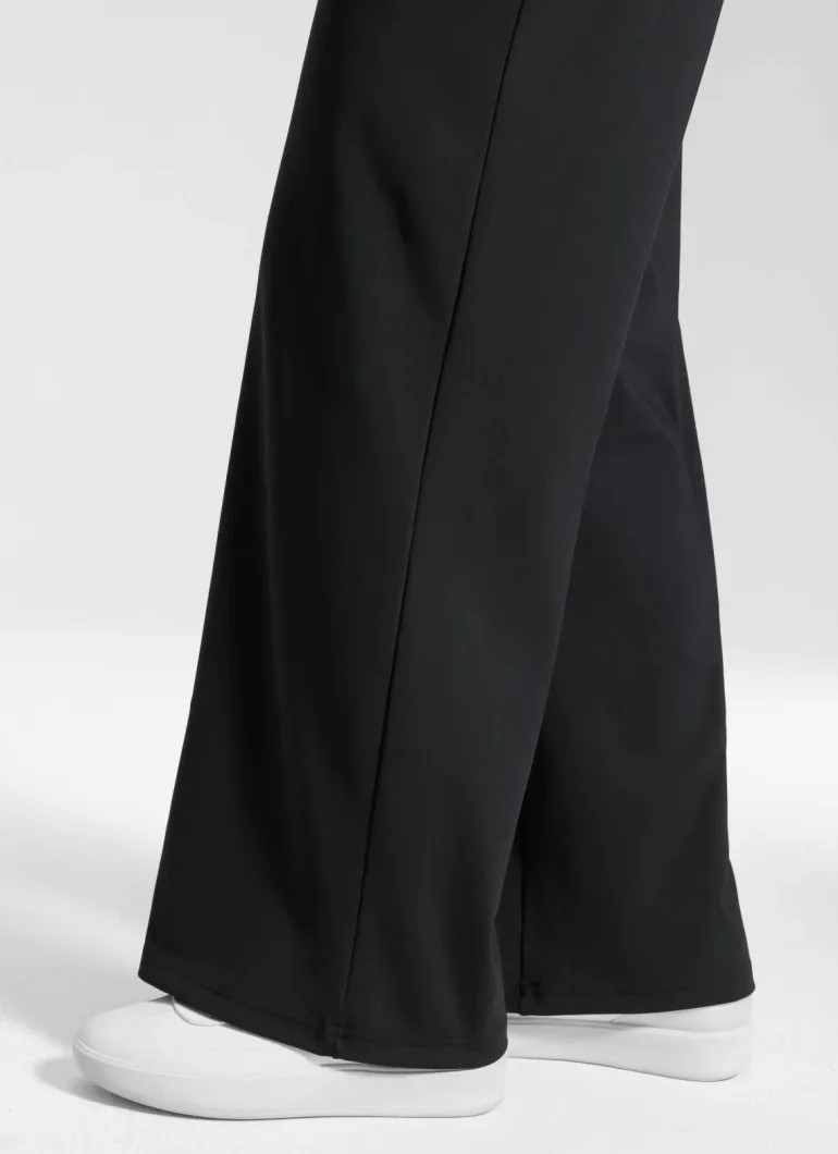 Wide Leg Faux Fly Pocket Pant 30"