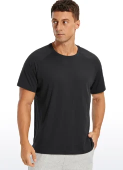 Workout Short Sleeve Round Neck