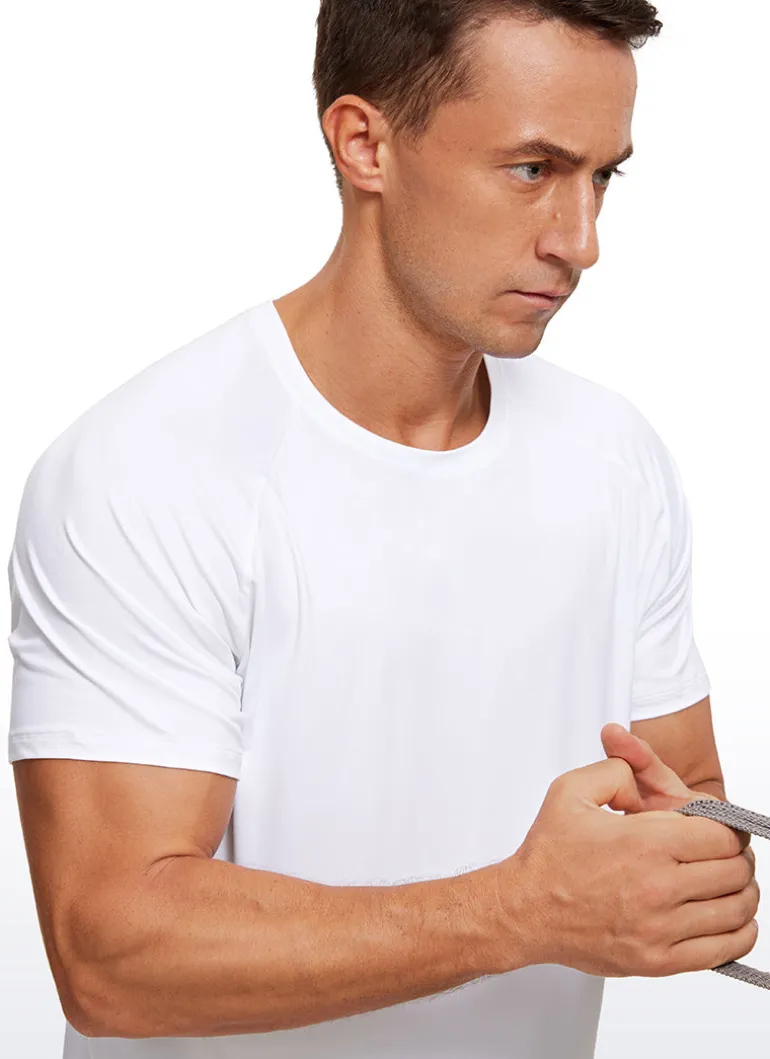Workout Short Sleeve Round Neck