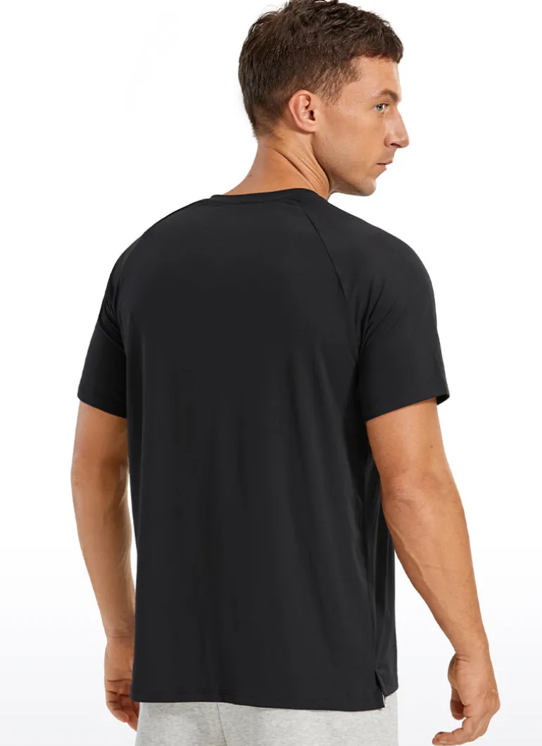 Workout Short Sleeve Round Neck