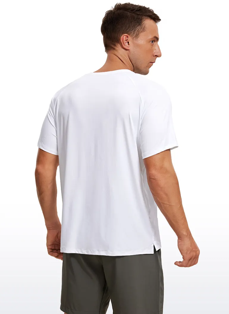 Workout Short Sleeve Round Neck