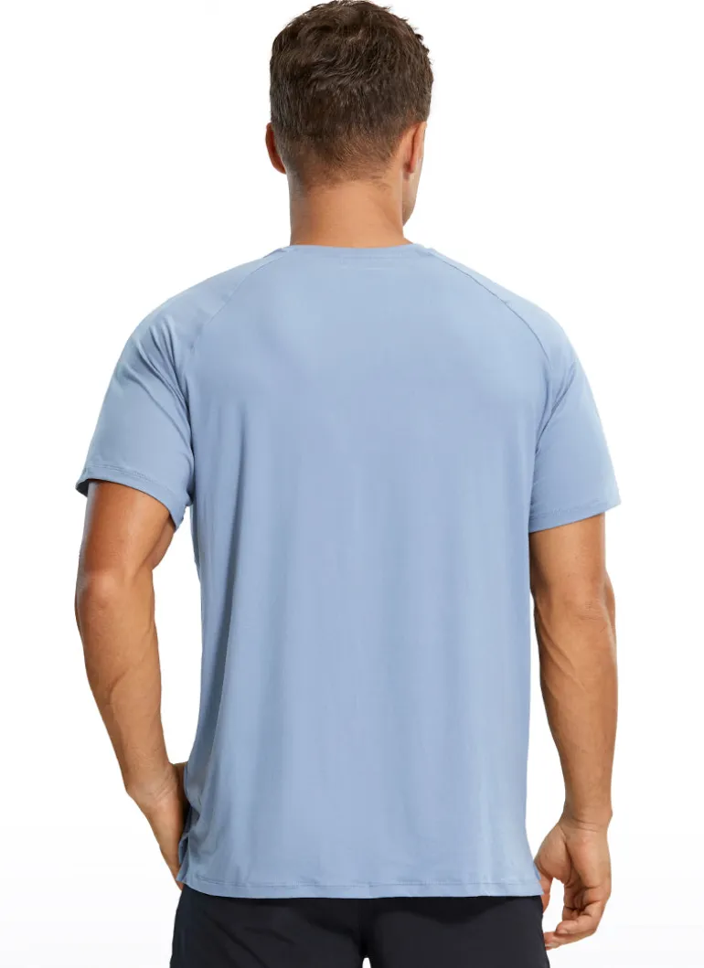 Workout Short Sleeve Round Neck
