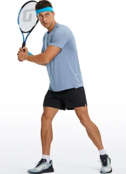 Workout Short Sleeve Round Neck