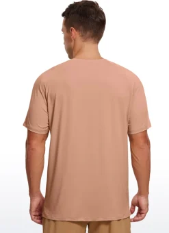 Workout Short Sleeve Round Neck