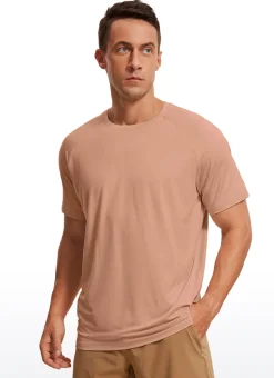 Workout Short Sleeve Round Neck